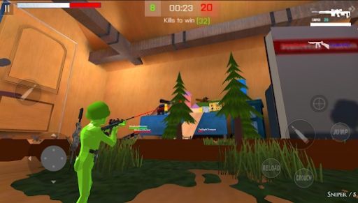 军人玩具士兵战斗1