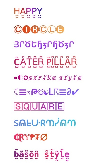 可爱字符(特殊符号键盘)4