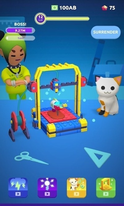 闲置的3D打印机3