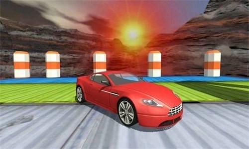 天空赛道终极汽车特技比赛3