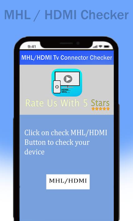 MHL HDMI电视连接器检查器3