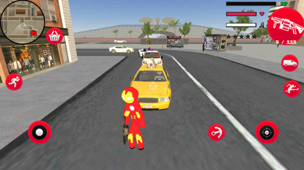 火柴人绳索钢铁侠1