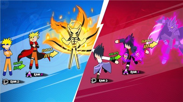 火柴人忍者大战免广告1