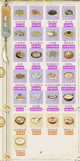 华夏千秋菜谱如何选择