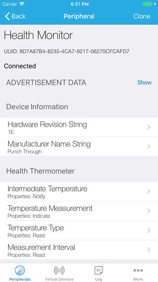 lightblue蓝牙调试助手3