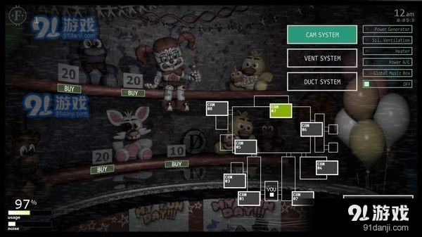 玩具熊的五夜2重制版3