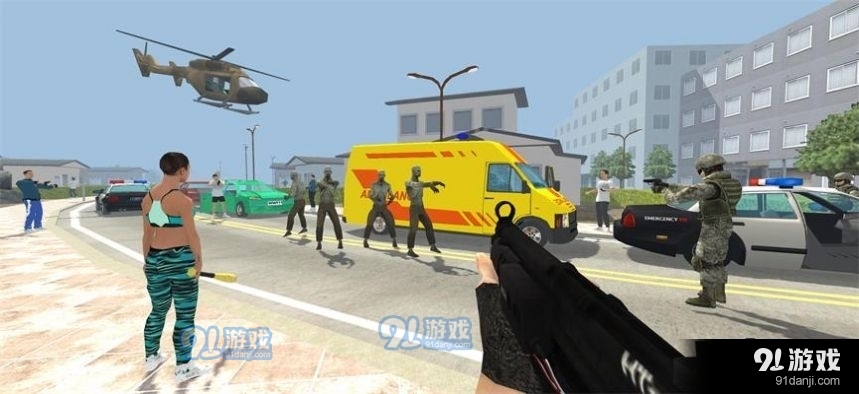 僵尸城市生存大战1