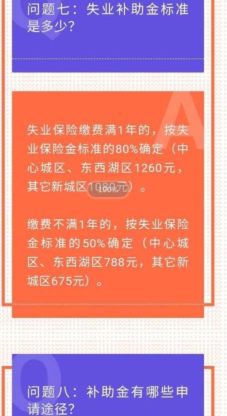 武汉失业补助补助金