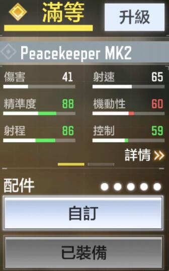 使命召唤手游peacekeeper mk2怎么样