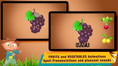 水果和蔬菜拼图3