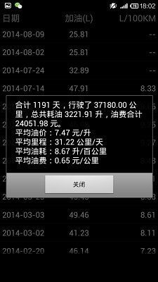 油耗计算器1