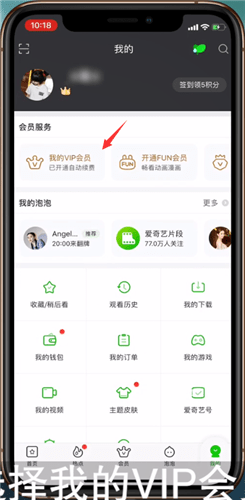 爱奇艺会员自动续费如何关掉