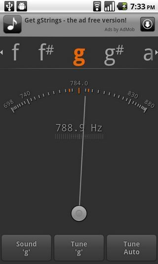 gStrings调音器4