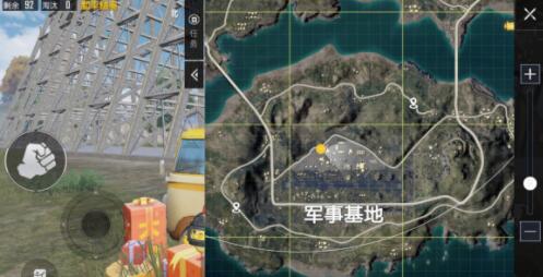 和平精英寻找光子鸡盔仔打卡位置在哪里