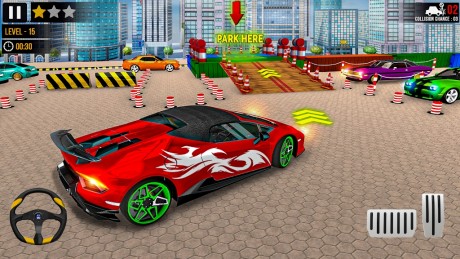 疯狂3D停车场0