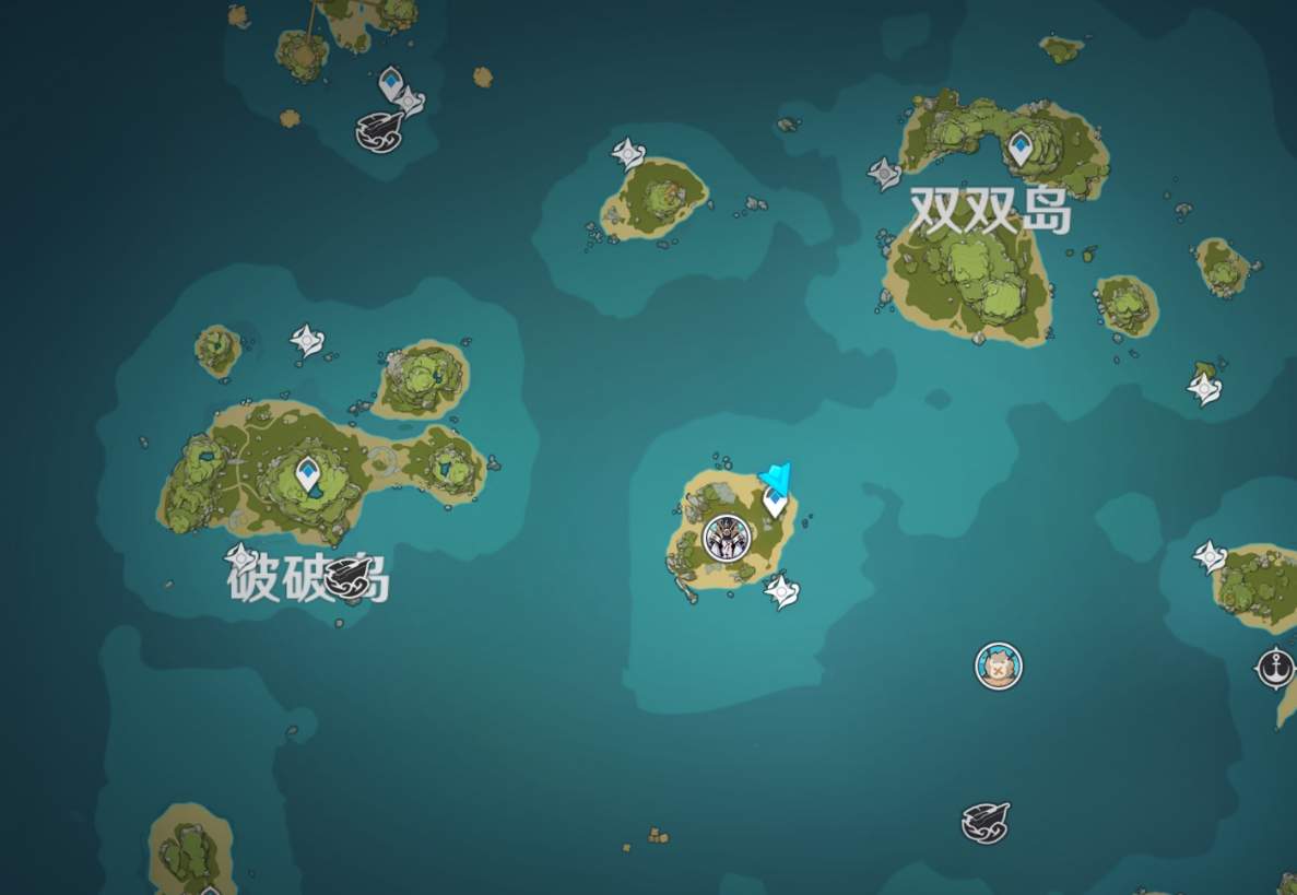 海岛boss点地图高清图片