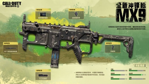 使命召唤手游新武器AMR和MX9怎么样
