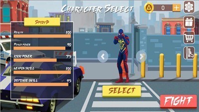 Spider City Fighter1