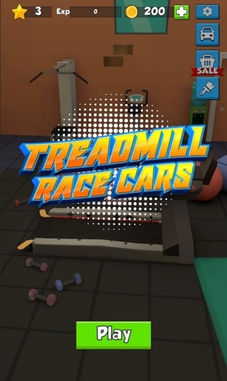 Treadmill Race Cars0