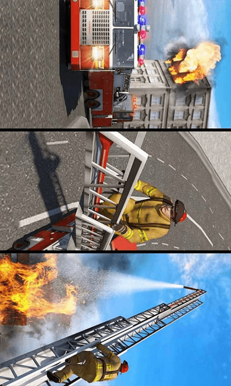 模拟驾驶消防车1