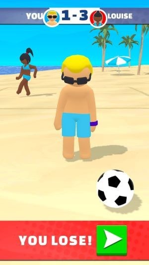 沙滩网式足球0