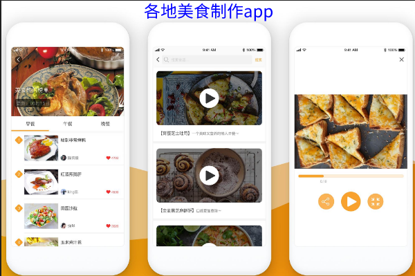 各地美食制作app合集