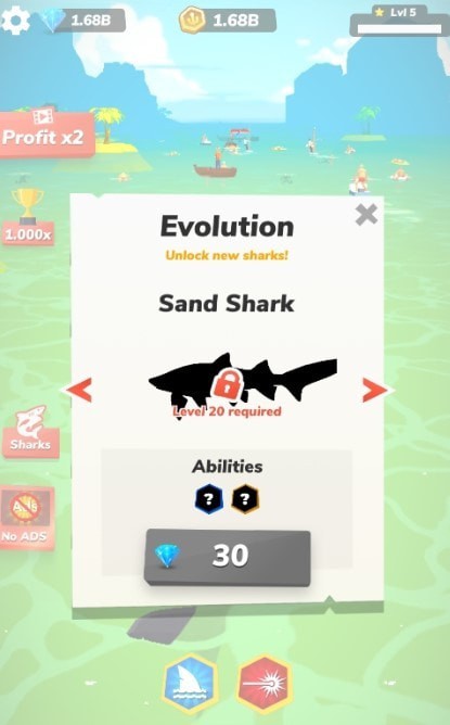贪吃大白鲨1
