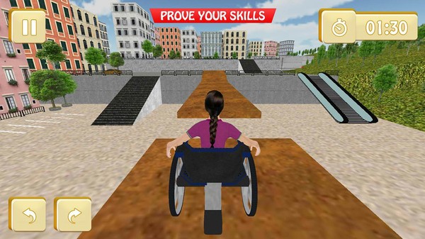 轮椅停车模拟2