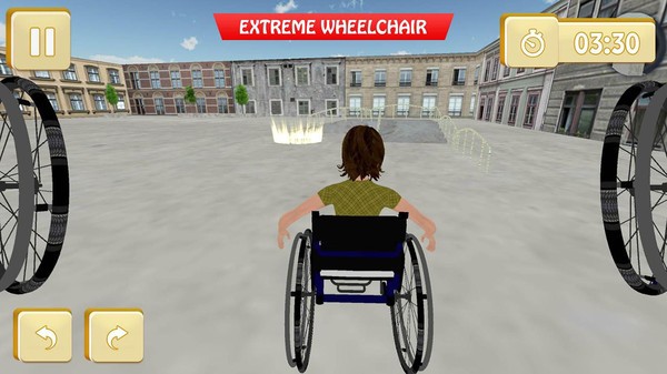 轮椅停车模拟3