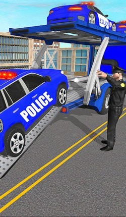 警察运输卡车3D1