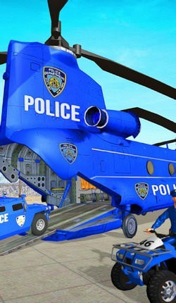 警察运输卡车3D2
