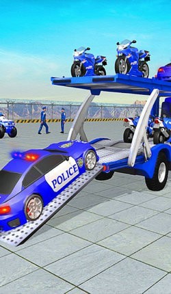 警察运输卡车3D3