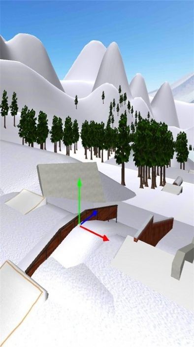 自由式滑雪模拟器1