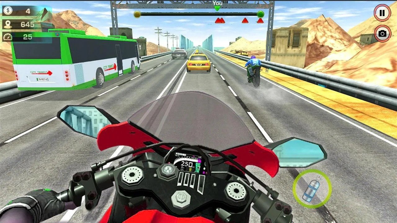 摩托车赛道模拟器0