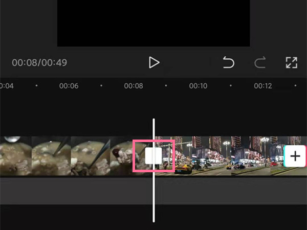 剪映如何拼接视频