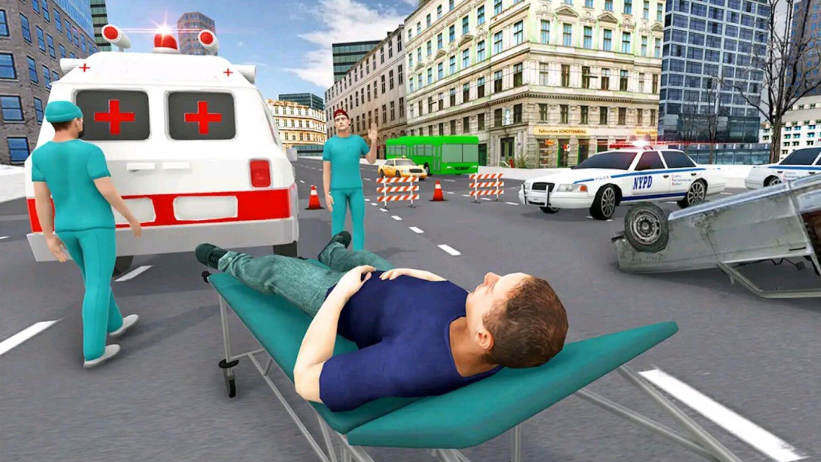 城市紧急救护车0