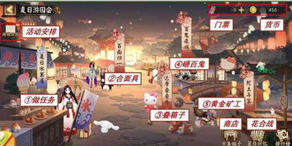 阴阳师夏日游园会活动怎么通关