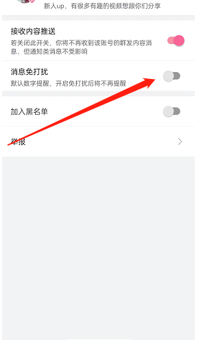 哔哩哔哩消息免打扰如何设置