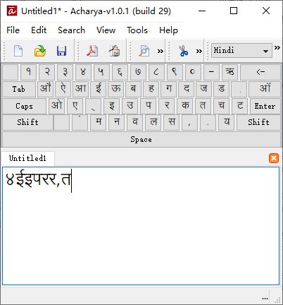 Acharya(印度语输入法)免费版v1.0.1