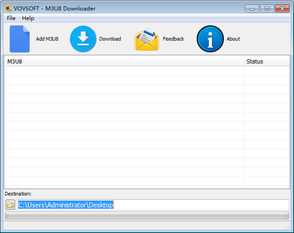 Vovsoft M3U8 Downloader(M3U8下载器)免费版v2.1