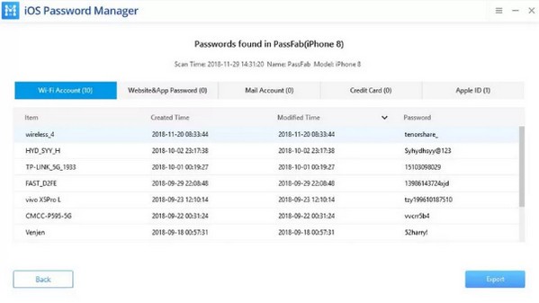PassFab iOS Password Manager(iOS密码管理软件)免费版v2.0.2.3