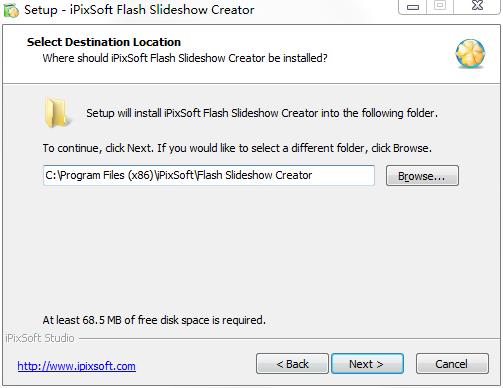 iPixSoft Flash SlideshowCreator
