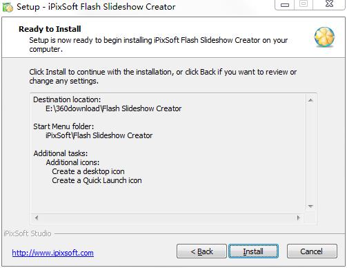 iPixSoft Flash SlideshowCreator