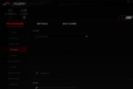 华硕AURA RGB灯效软件中文版免费版v1.07.80