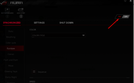 华硕AURA RGB灯效软件中文版免费版v1.07.80
