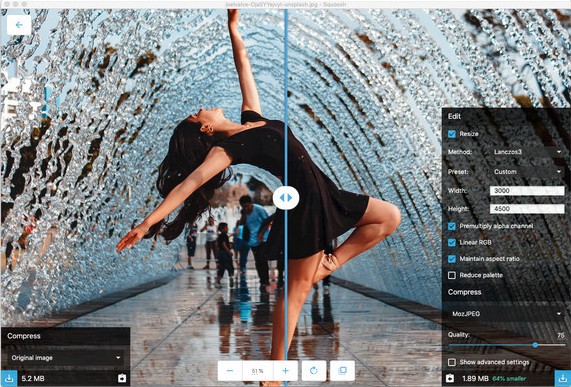 Squoosh(图片压缩工具)免费版v2.0