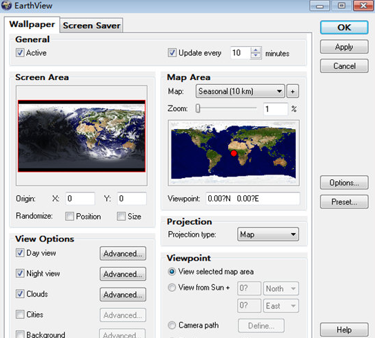 EarthView(实时地球动态壁纸)免费版v7.1.0