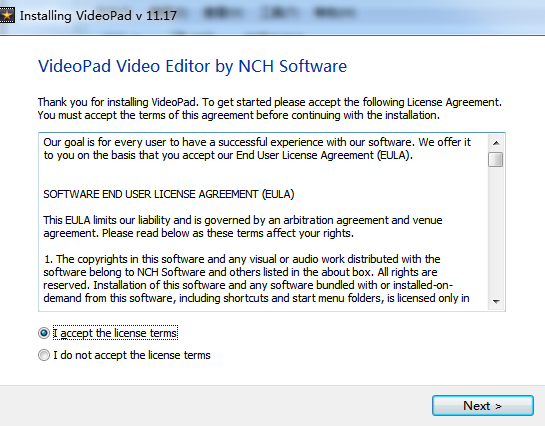 VideoPad Video Editor(视频编辑器)免费版v11.69