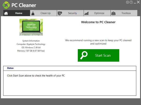 PC Cleaner(电脑垃圾清理软件) V9.0.0.80