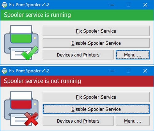 Fix Print Spooler(打印机修复工具)0